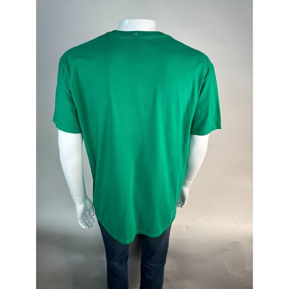 Anvil Lightweight Chillin' With My Ho's Holiday Christmas TShirt XL Green Cotton - Picture 15 of 15